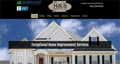 Desktop Screenshot of hscontractinginc.com